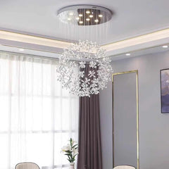 Chandelier Luxury Crystal Butterfly LED Room