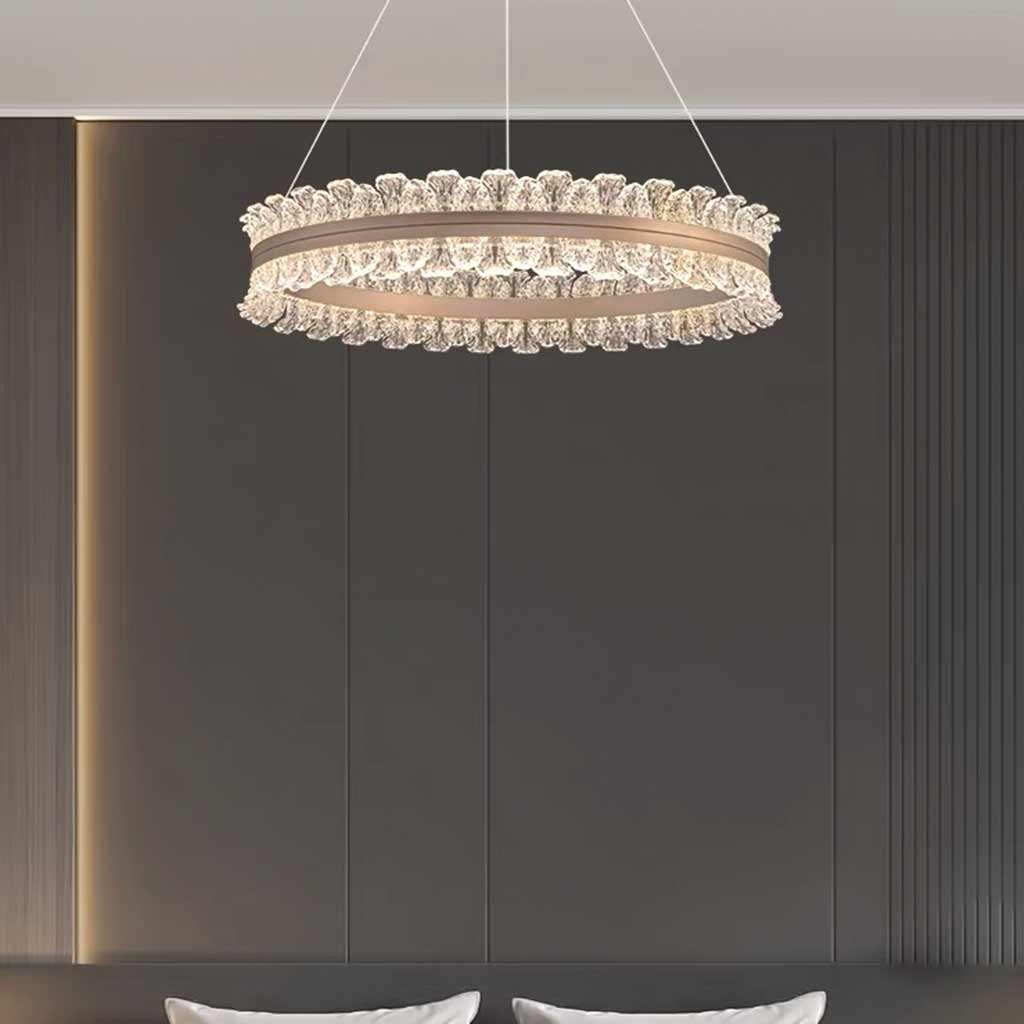 Chandelier Luxury LED Ring Bedroom