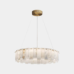 Chandelier Luxury Round / Rectangle Marble Alabaster