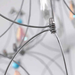 Chandelier Mira Quasar Starry Colored Crystal LED