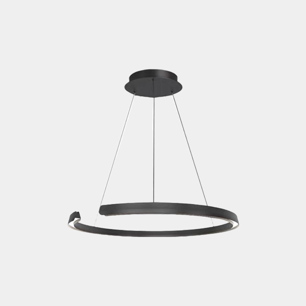 Kroonluchter Multi-Ring C-vorm LED dimbaar