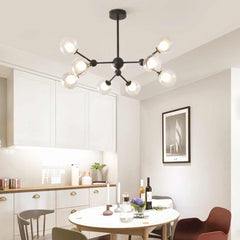 Chandelier Nordic Glass Globe Molecular Dining Room