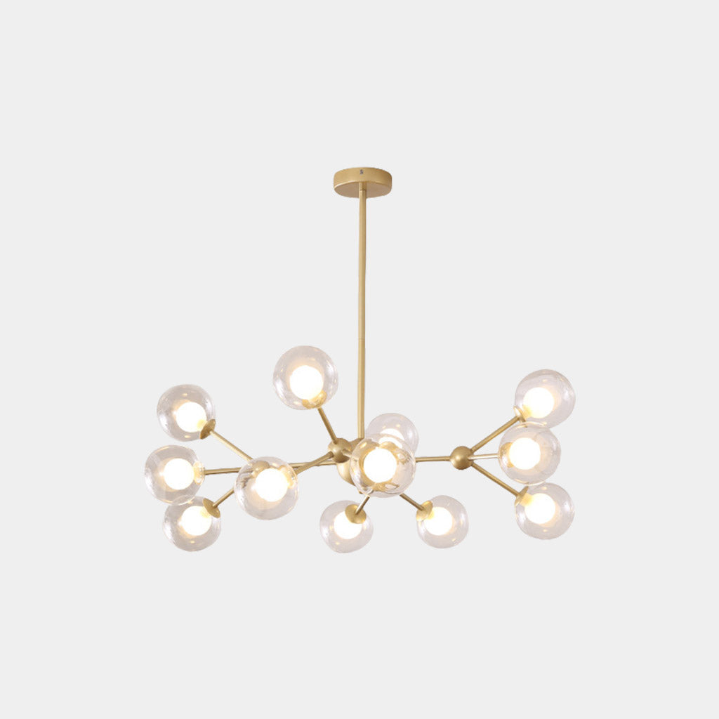 Chandelier Nordic Glass Globe Molecular