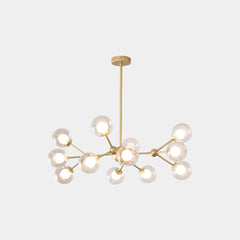 Chandelier Nordic Glass Globe Molecular