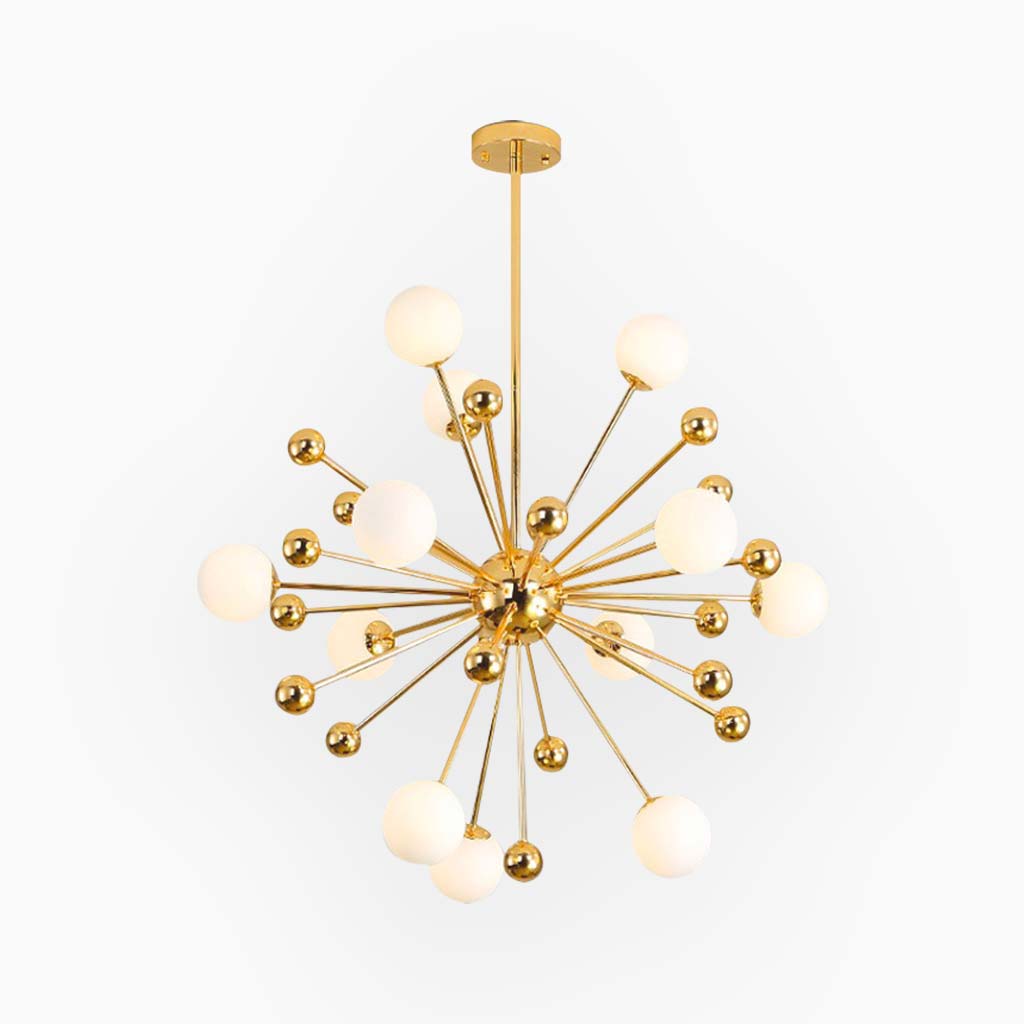Chandelier Novelty Dandelion Glass Bubble 12 Lights