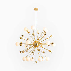 Chandelier Novelty Dandelion Glass Bubble 18 Lights