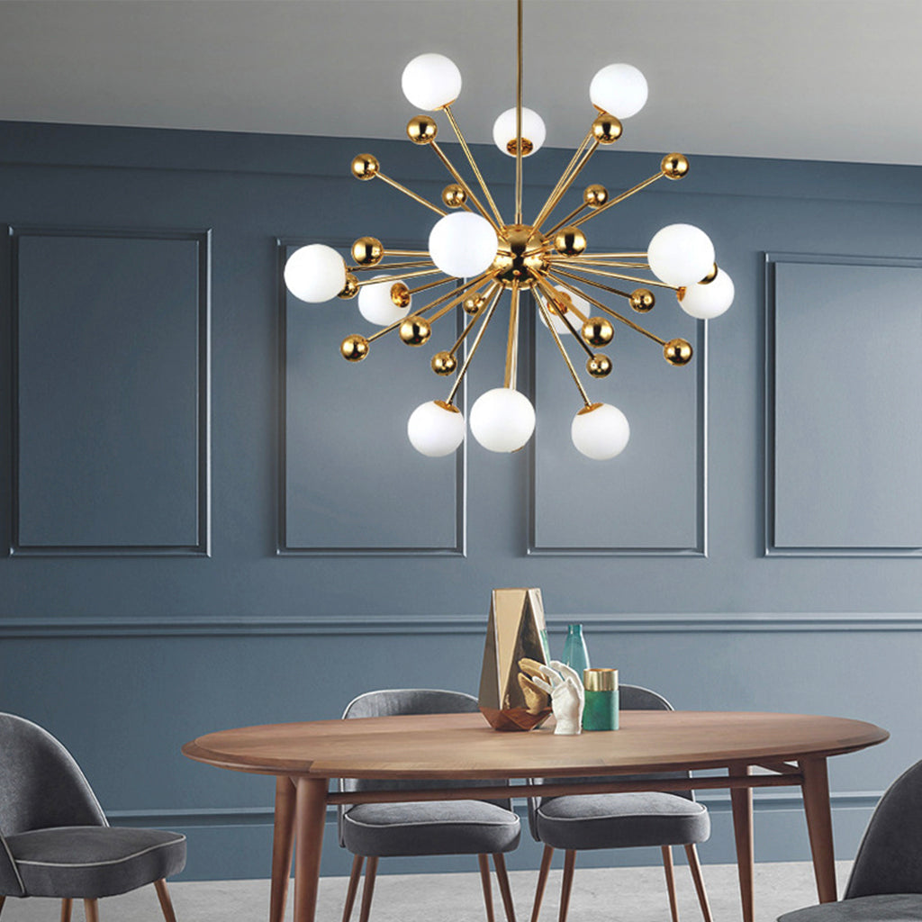 Chandelier Novelty Dandelion Glass Bubble Dining Room