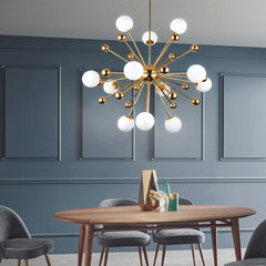 Chandelier Novelty Dandelion Glass Bubble Dining Room