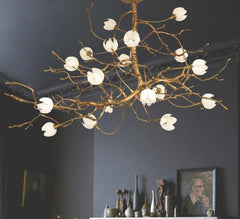Kronleuchter Retro Großartig Messing Zweig Blume Knospe