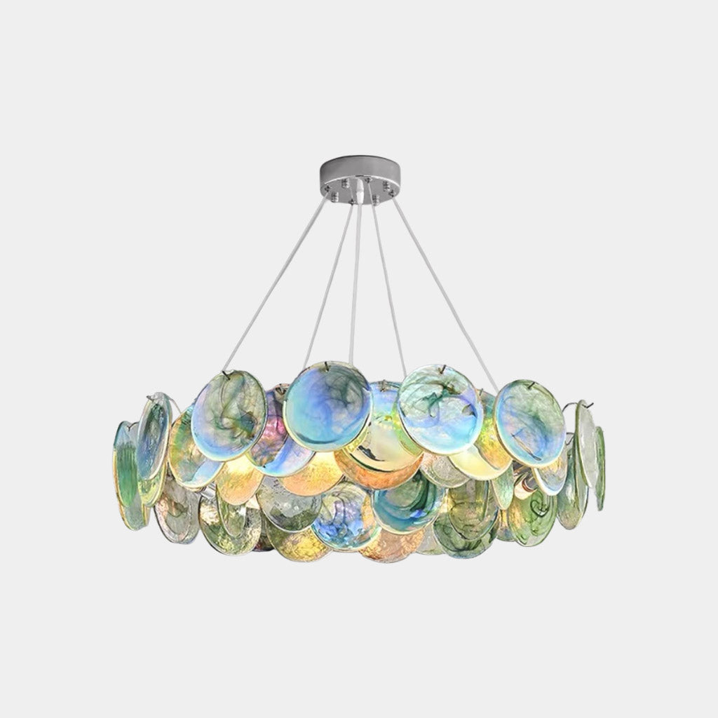 Chandelier Romantic Green