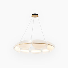 Chandelier Romantic Round Acrylic Petal Single