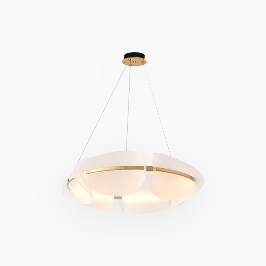 Chandelier Romantic Round Acrylic Petal