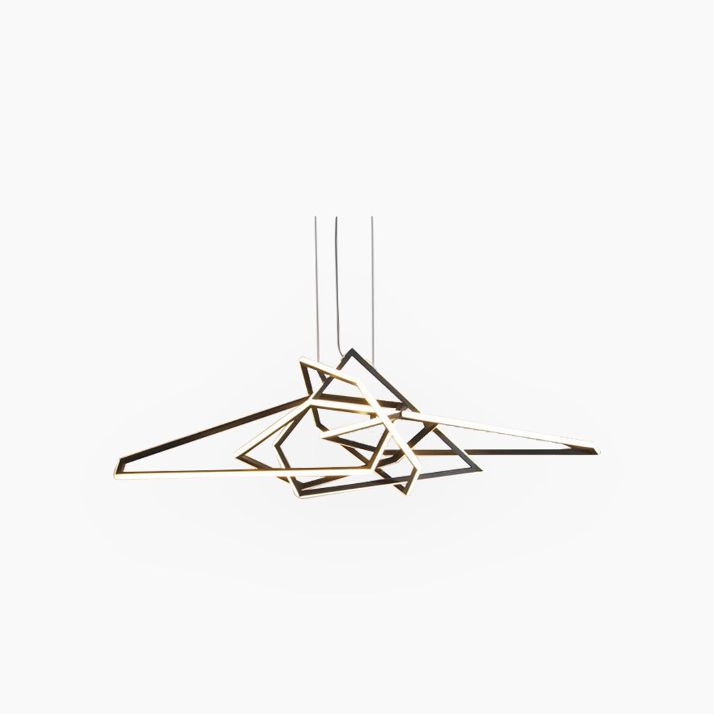 Chandelier Stainless Steel Dimmable LED Black