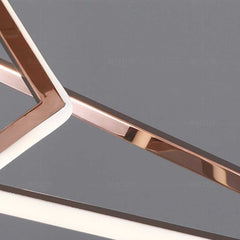 Chandelier Stainless Steel Dimmable LED Detail
