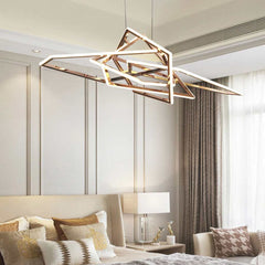 Chandelier Stainless Steel Dimmable LED Living Room