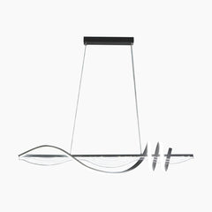 Chandelier Wavy Dimmable Black
