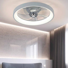Ventilatore da soffitto circolare a LED da incasso, 3 colori