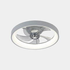 Ventilatore da soffitto circolare a LED da incasso, 3 colori
