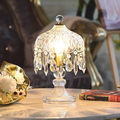 Clear-Glass-Crystal-Droplet-Table-Lamp-Table