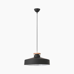 Colored Macaron Pendant Light Black