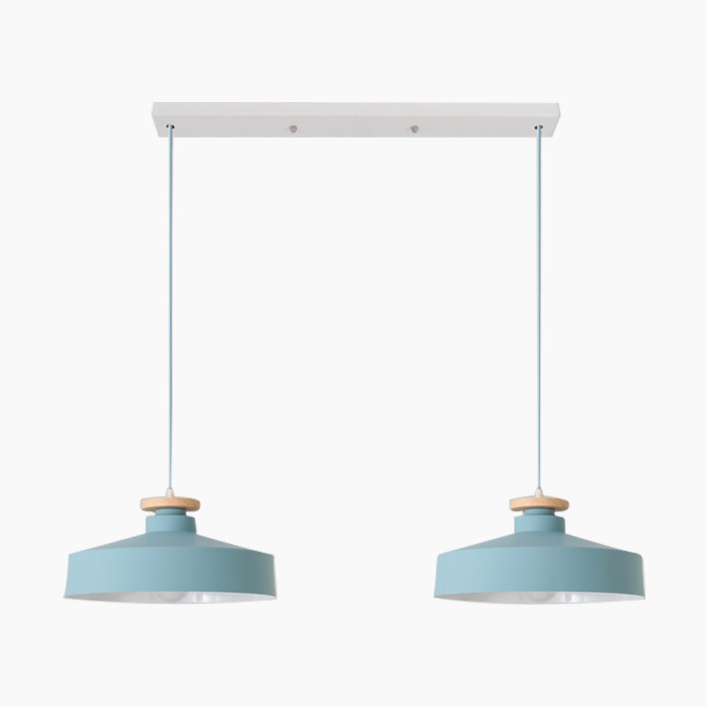 Colored Macaron Pendant Light Blue 2