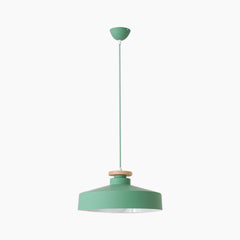 Colored Macaron Pendant Light Green