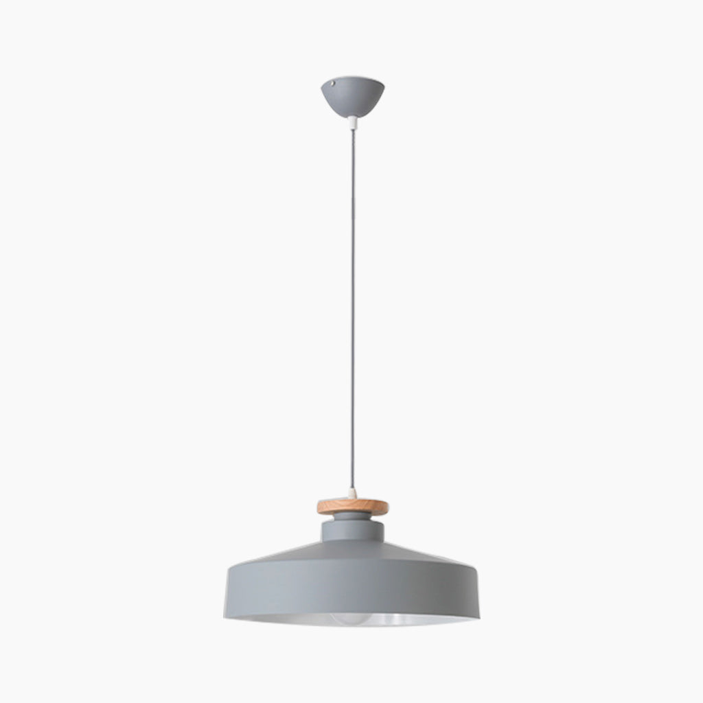 Colored Macaron Pendant Light Grey