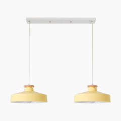 Colored Macaron Pendant Light Yellow 2
