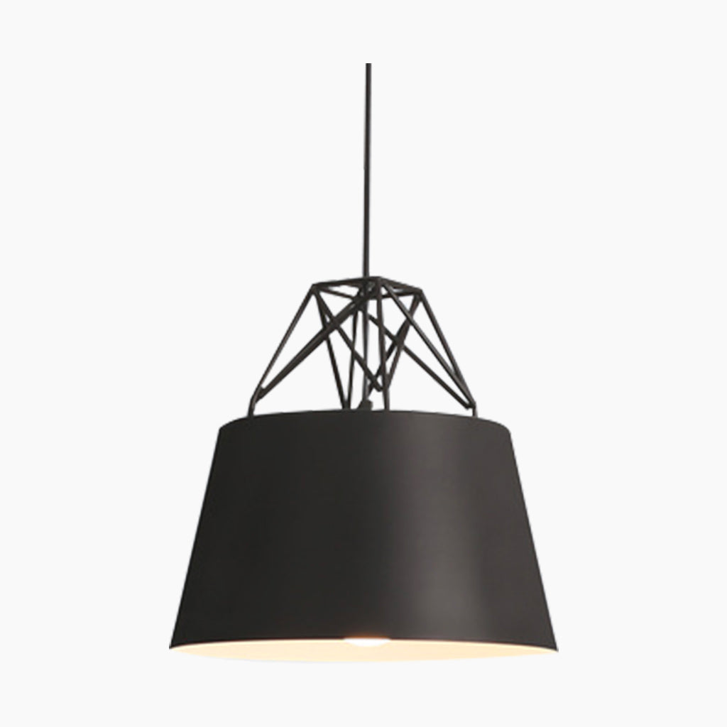 Colorful Macaron Pendant Light Black