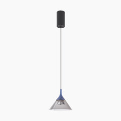 Cone Hanging Pendant Light Blue