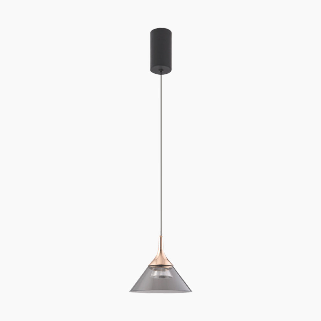 Cone Hanging Pendant Light Gold