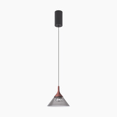 Cone Hanging Pendant Light Red