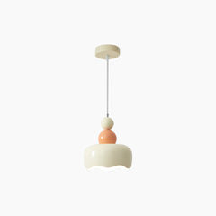 Cream Ambient Metal Hanging Pendant Light