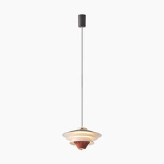 Danish 3 Tier Pendant Hanging Light Brown