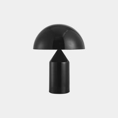 Desk Table Lamp Modern Creative Metal Murshroom Black