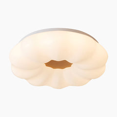 Dreamy Wood Acrylic Cloud LED Ceiling Light Main