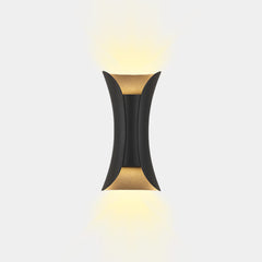 Lampada da parete per esterni moderna IP65 LED su e giù