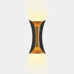 Lampada da parete per esterni moderna IP65 LED su e giù