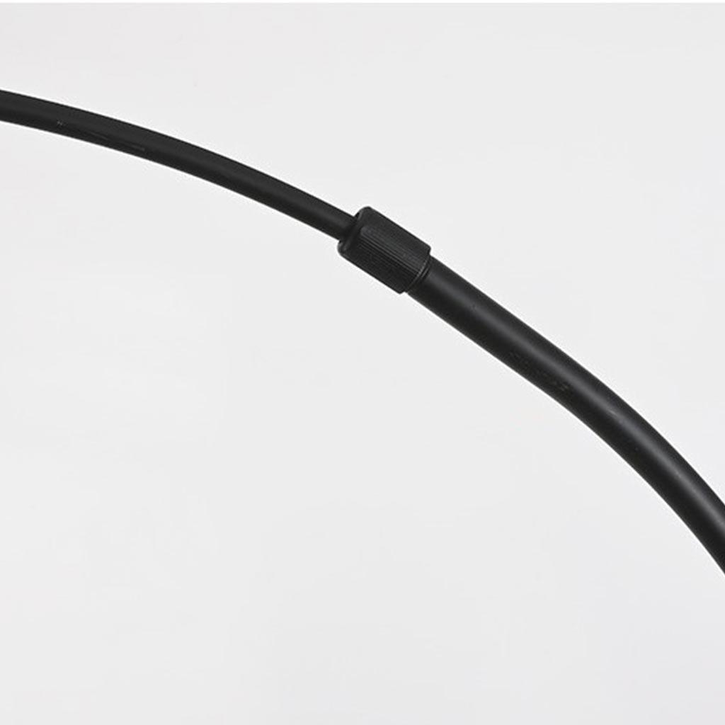 Fairy Feather Arched Fishing Pole Floor Lamp Detail