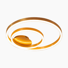Fashion Gold Circle Round Flush Mount Ceiling Light Main