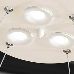 Feather Pendant Ceiling Light Fluffy Canopy