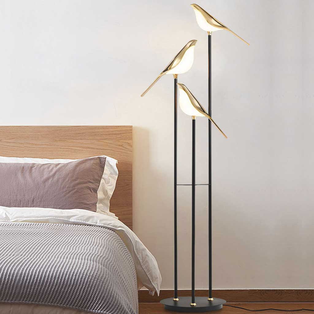Floor Lamp Acrylic Bird Bedroom