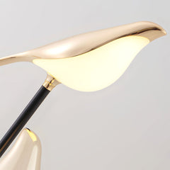 Floor Lamp Acrylic Bird Shade
