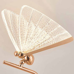Floor Lamp Butterfly Clear Shade