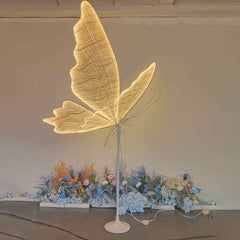 Floor Lamp Fabric Butterfly for Wedding / Event Decoration
