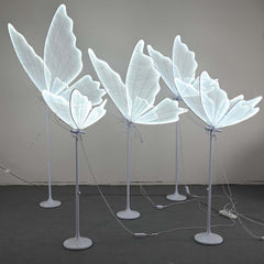 Floor Lamp Fabric Butterfly for Wedding / Event Decoration