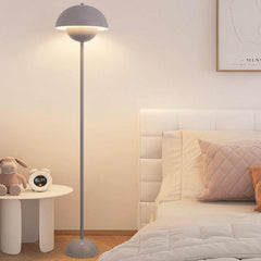 Floor Lamp Iron Mushroom Flower Bud Corner LED Grey Bedroom