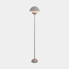 Floor Lamp Iron Mushroom Flower Bud Corner LED Grey