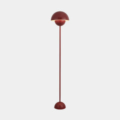 Floor Lamp Iron Mushroom Flower Bud Corner LED Red