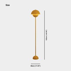 Floor Lamp Iron Mushroom Flower Bud Corner LED Size